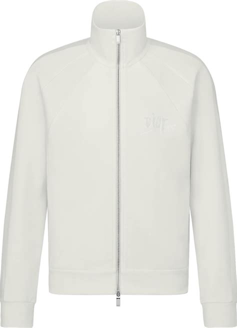 DIOR AND SHAWN Jacket White Technical Jersey